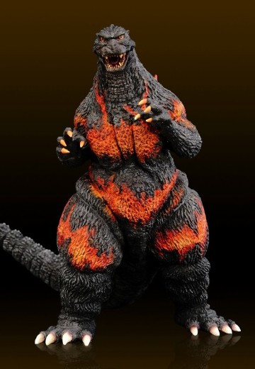 哥斯拉大战戴斯特洛伊亚 哥斯拉（1995）软胶套件 复刻版 | Hpoi手办维基