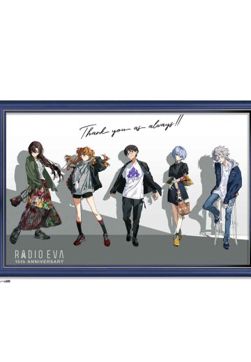 新世纪福音战士新剧场版 拼图 RADIO EVA Illus.09 Thank you as always！！