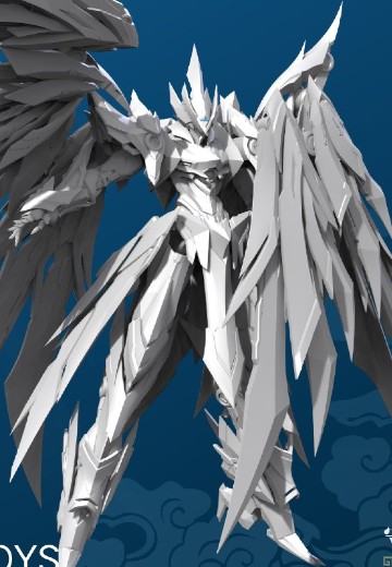 Emp-02 皓灵白帝·帝神机《凤凰翼装形态》套装 | Hpoi手办维基