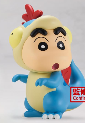 电影 蜡笔小新：我们的恐龙日记 春日部防卫队玩具人偶1 B款：恐龙小新 | Hpoi手办维基