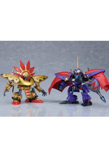 MODEROID 霸王大系龙骑士 龙酋长夏因帕拉姆+黑暗骑士朱迪尔