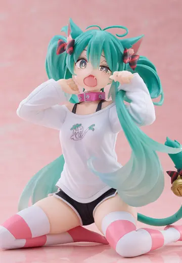 Desktop Cute 初音未来 ~猫耳T恤~