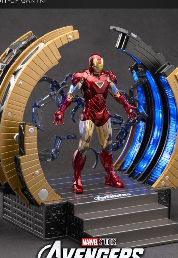 复仇者联盟 钢铁侠 6号装甲 与 环形拆甲台 套装 | Hpoi手办维基