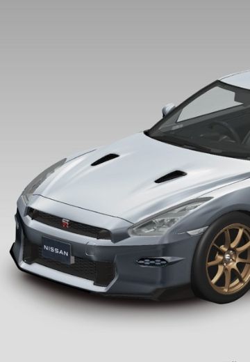 卡扣组合型套件 No.03-UM 日产 R35 NISSAN GT-R 2024（终极金属银） | Hpoi手办维基