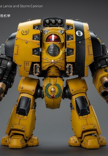 战锤:荷鲁斯叛乱 帝国之拳 装备旋风热熔矛阵和风暴炮阵列的利维坦无畏机甲