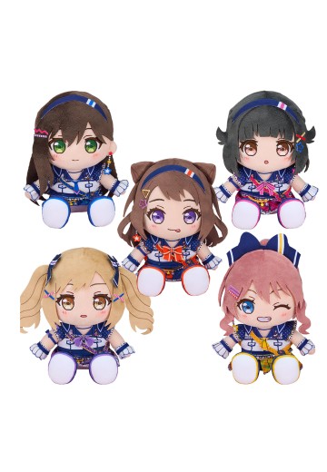 BanG Dream! 少女乐团派对 毛绒玩偶 Poppin'Party 户山香澄/花园多惠/牛込里美/山吹沙绫/市谷有咲 | Hpoi手办维基