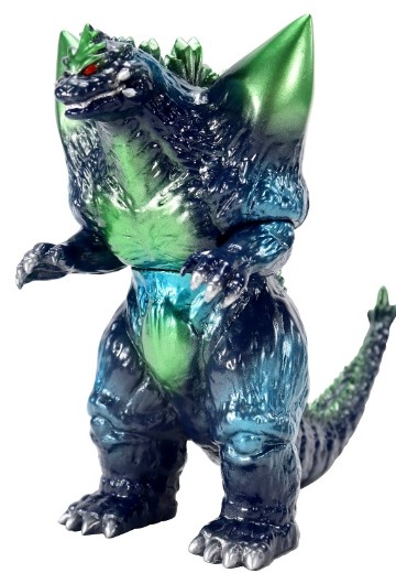 中等尺寸系列 / 哥斯拉大战太空哥斯拉 太空哥斯拉 金属绿 | Hpoi手办维基