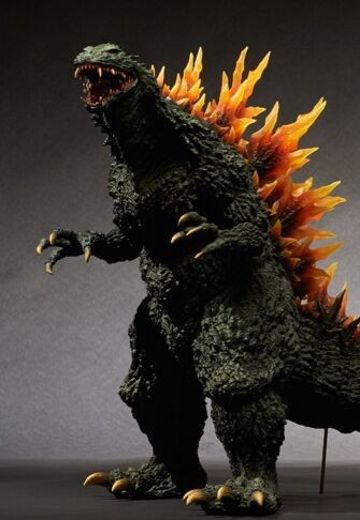 巨型系列 酒井祐司造型杰作 哥斯拉1999（哥斯拉2000）透明背鳍版 | Hpoi手办维基