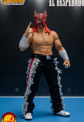 NJPW摔角手 EL DESPERADO 红面具版 | Hpoi手办维基