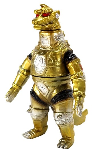 中等尺寸系列 / 哥斯拉大战机械哥斯拉 机械哥斯拉（1974）金色 | Hpoi手办维基