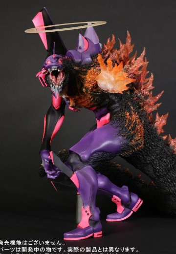 东宝30厘米系列 新世纪福音战士初号机 红莲哥斯拉觉醒形态 | Hpoi手办维基