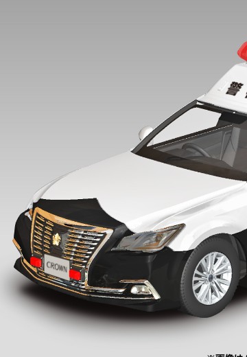 卡扣组合型套件 No.01-PC 丰田 皇冠 警用巡逻车