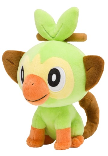 宝可梦 毛绒玩偶 敲音猴