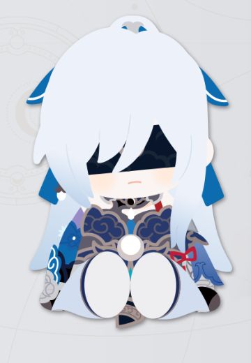 POTEPOTTE 崩坏：星穹铁道 镜流 坐姿毛绒玩偶