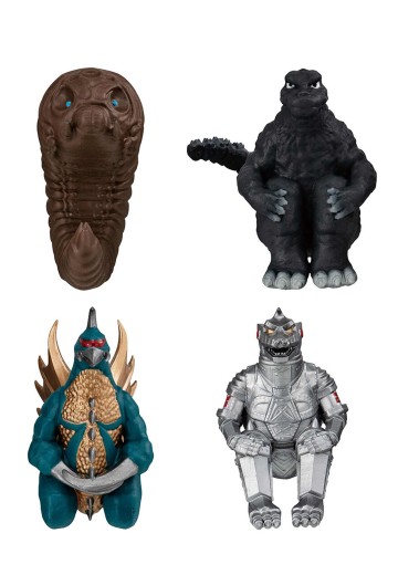 东宝怪兽 哥斯拉呆呆等待