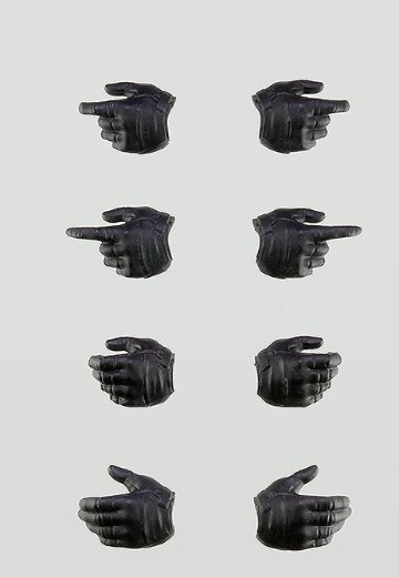 小军械库 LA-OP18 figma专用战术手套 L尺寸（黑色） | Hpoi手办维基