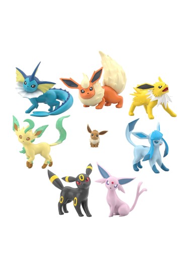 宝可梦比例世界 帕底亚地区 伊布进化套装 | Hpoi手办维基