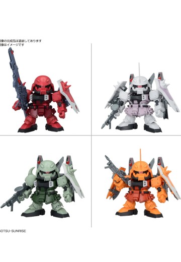 BB战士 ZGMF扎古系列套装 | Hpoi手办维基