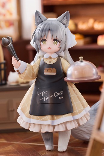 茶会猫系列 喵呜镇 面包店 店员狸花猫 | Hpoi手办维基