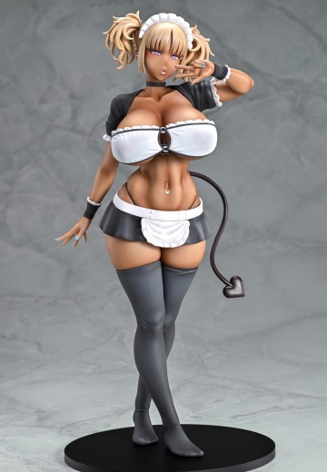 黑色辣妹女仆淫魔要吃掉主人了 可可亚 | Hpoi手办维基