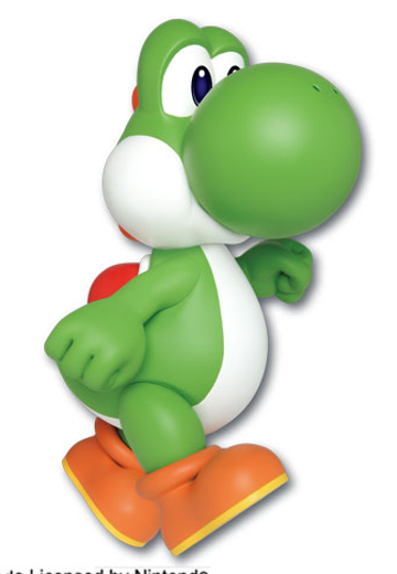 超级马力欧系列 大号可动人偶 耀西