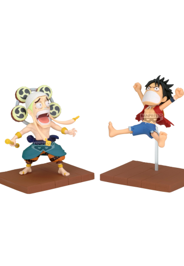 航海王 WCF名场面-蒙奇·D·路飞与艾尼路-