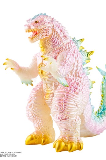 哥斯拉大战金刚2：帝国崛起 哥斯拉软胶 樱花夜光版 | Hpoi手办维基