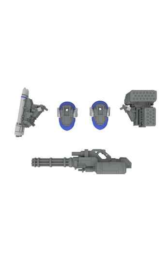 特勤机甲队2 X-4＋(PD-802) 装甲步兵用武装套装3【肩部配件＋DRu35 MLC＋R25火箭＋M7A加特林】 | Hpoi手办维基