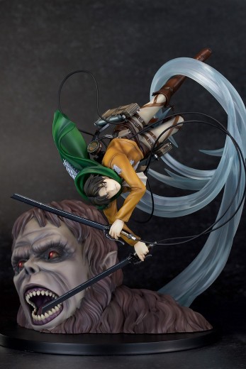 进击的巨人 利威尔 vs 兽之巨人 | Hpoi手办维基