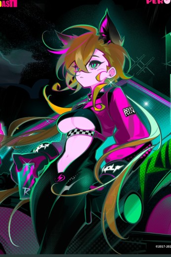 LIMEPIE  喵斯快跑 凛 摩托车手