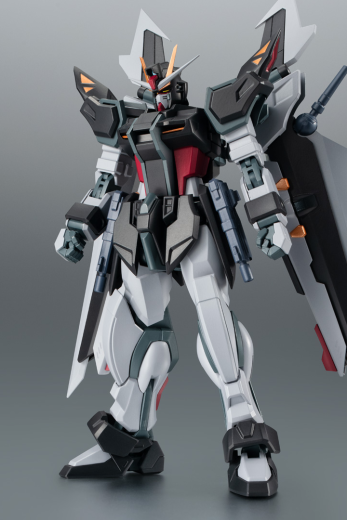 ROBOT魂＜机动战士系列＞GAT-X105E＋AQM/E-X09S 漆黑强袭高达  剧中版 | Hpoi手办维基