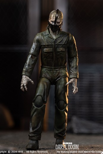 极致迷你系列 行尸走肉：达里尔·迪克森 黑眼行尸 | Hpoi手办维基