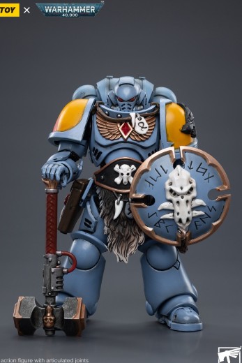 战锤40000 太空野狼 利爪小队 西格瑞石盾 | Hpoi手办维基