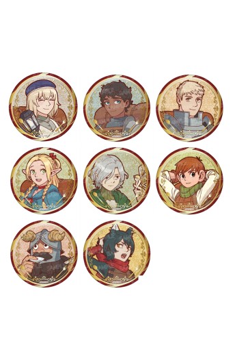 迷宫饭 复古系列 箔押徽章 | Hpoi手办维基