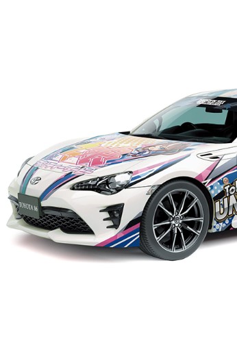 1/24 痛车 No.1 赛马娘 ZN6 TOYOTA86 2016年款 (丰田)