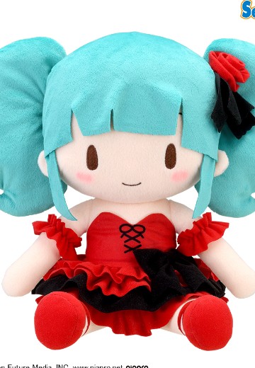 初音未来 歌姬计划 MEGA39’s  Fuwa Petit L码毛绒玩偶“初音未来-星”