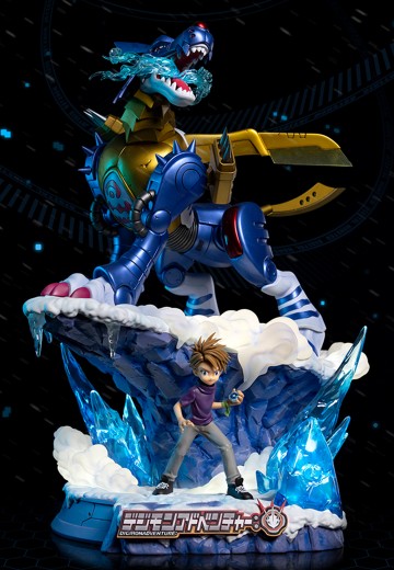 BN FIGURE匠系列 数码宝贝大冒险：第3弹 石田大和with钢铁加鲁鲁兽