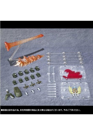 S.H.MonsterArts 哥斯拉专用特效件+东宝特摄超兵器