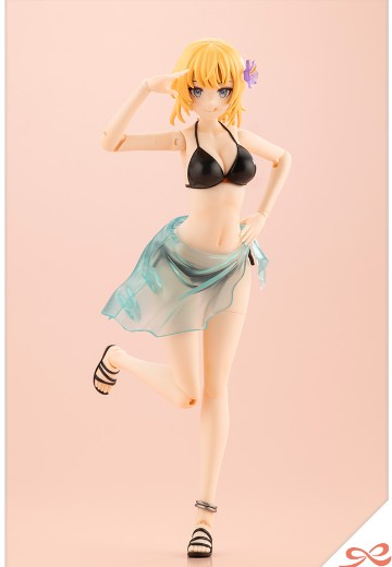 创彩少女庭园 佐伯利兹 泳装 发型变换版