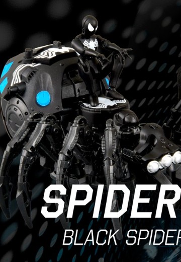 SYNERGENEX系列 蜘蛛索斯机兽 黑衣蜘蛛侠特别款 | Hpoi手办维基