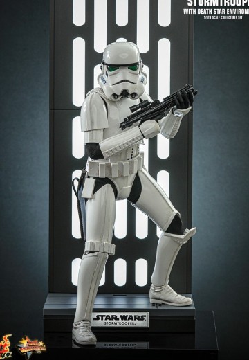Movie Masterpiece - 1/6 Scale Fully Poseable Figure: Star Wars - Stormtrooper (with Death Star Environment) | Hpoi手办维基