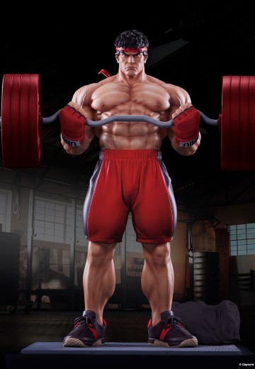 街霸 隆 举重 | Hpoi手办维基