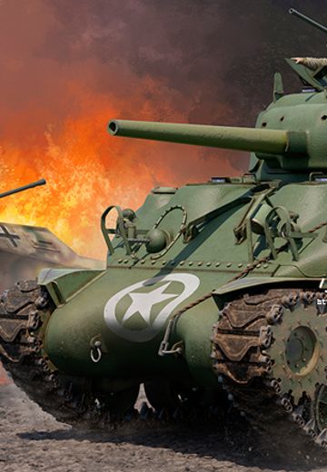 编号:61617 1/16 装甲车辆系列 美国M4A1中型坦克-后期型 | Hpoi手办维基