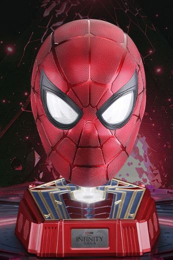 漫威系列 1：1收藏级可穿戴 钢铁蜘蛛侠头盔 | Hpoi手办维基