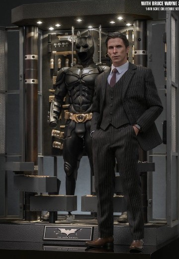 MMS750 蝙蝠侠：黑暗骑士 蝙蝠侠装甲库连布鲁斯·韦恩2.0 | Hpoi手办维基