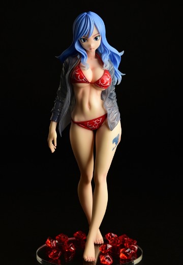 妖精的尾巴 朱毕安·罗克丝 Gravure Style 红色比基尼 透明湿衬衫SP