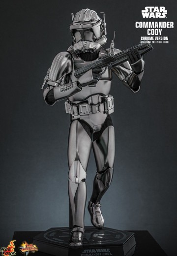 MMS734 《星球大战前传3：西斯的复仇》克隆人指挥官科迪（电镀色版） | Hpoi手办维基