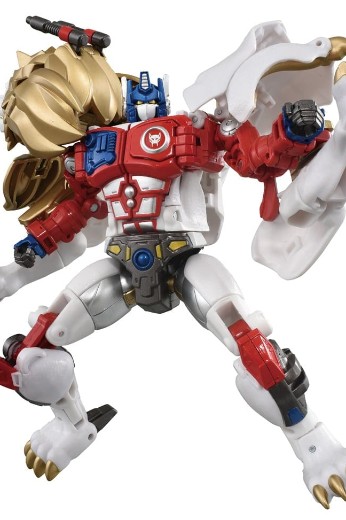 变形金刚40周年纪念款 白狮擎天柱