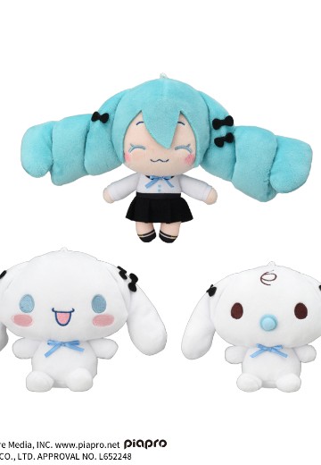 初音未来×大耳狗 迷你毛绒玩偶3(EX) | Hpoi手办维基