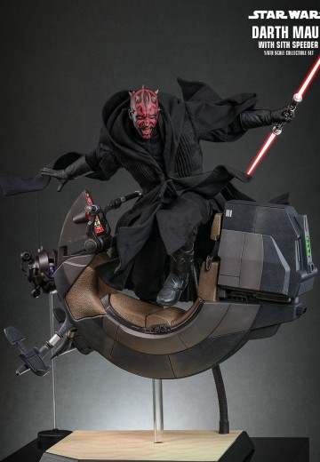 MMS749/MMS749B 星球大战前传1:幽灵的威胁 达斯·摩尔连飞行摩托 | Hpoi手办维基